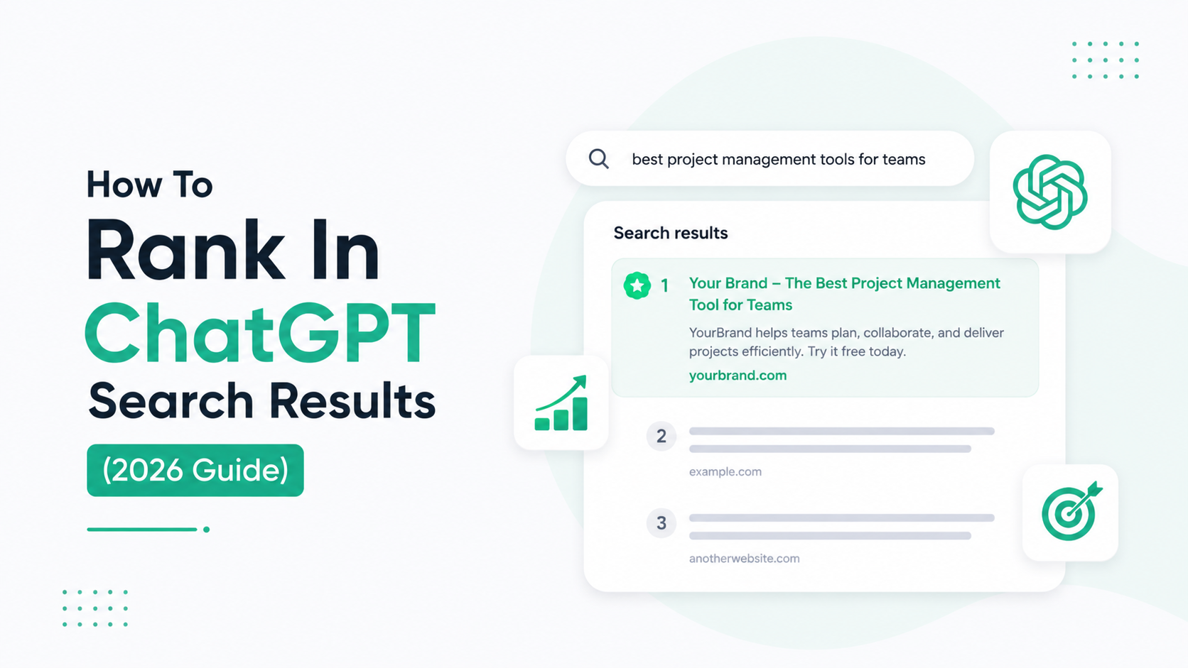 How To Rank In ChatGPT Search Results (2026 Guide)